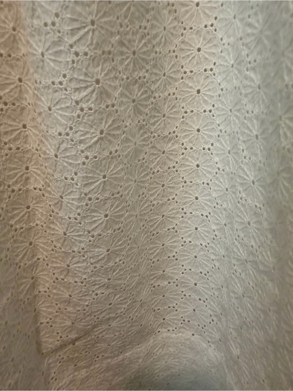 PAIGE Ojai White Eyelet Midi Skirt - Picture 3 of 7